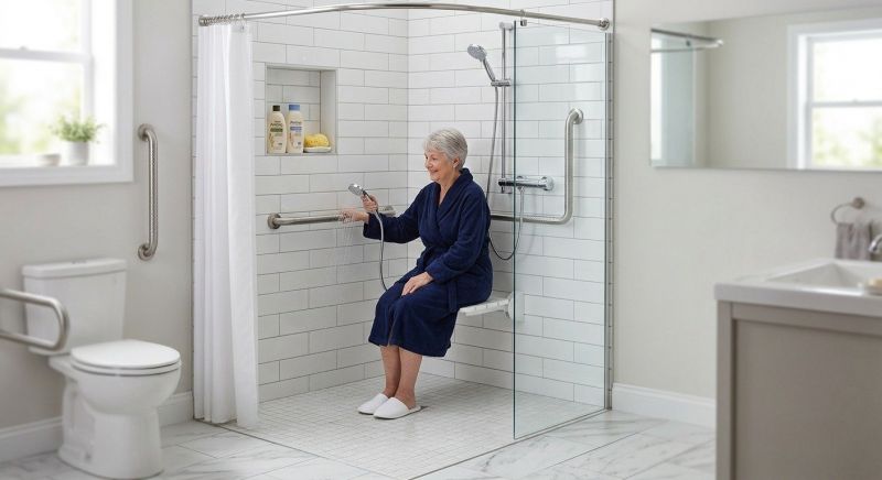 Accessible Shower Construction in Clearwater, FL